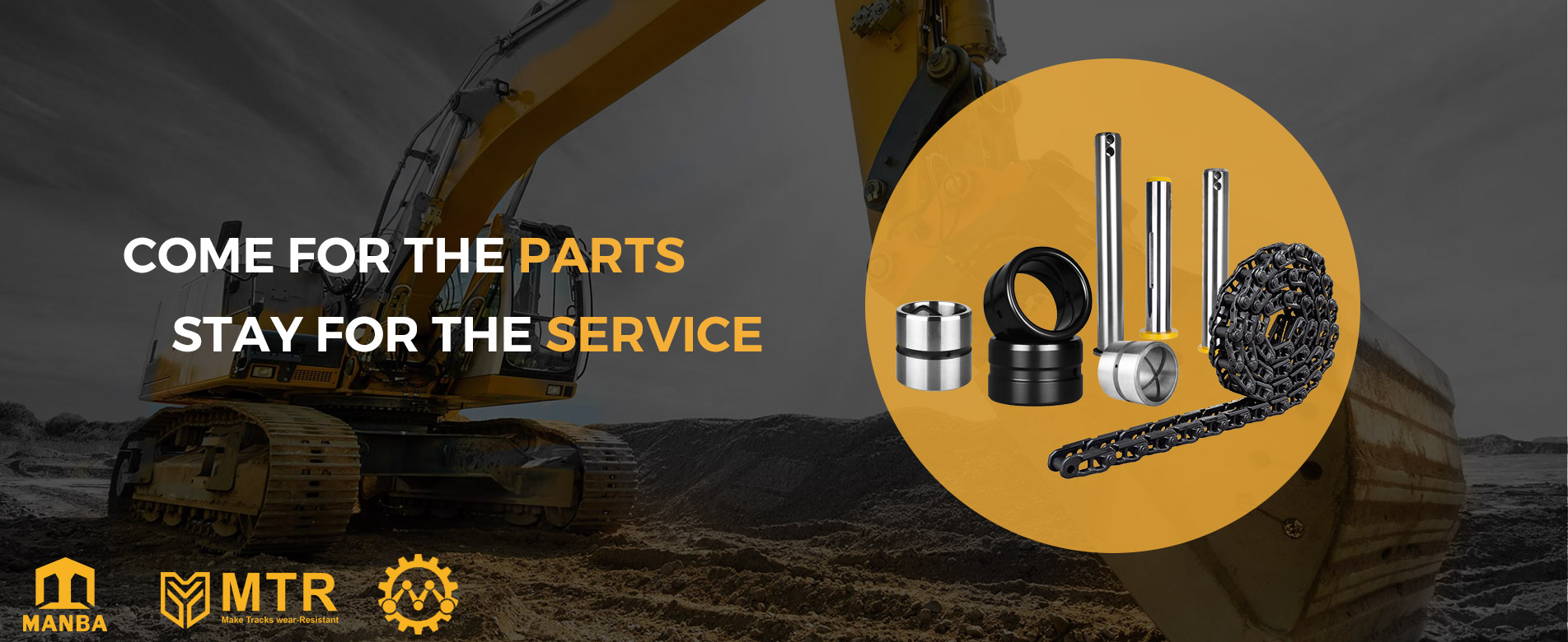 Excavator Spare Parts Manufacturer